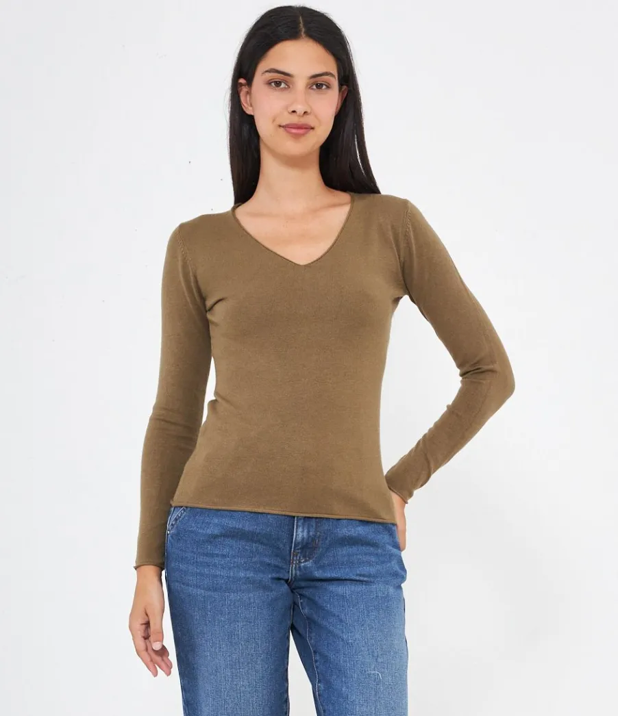 Zuiki Maglia scollo a V Discount