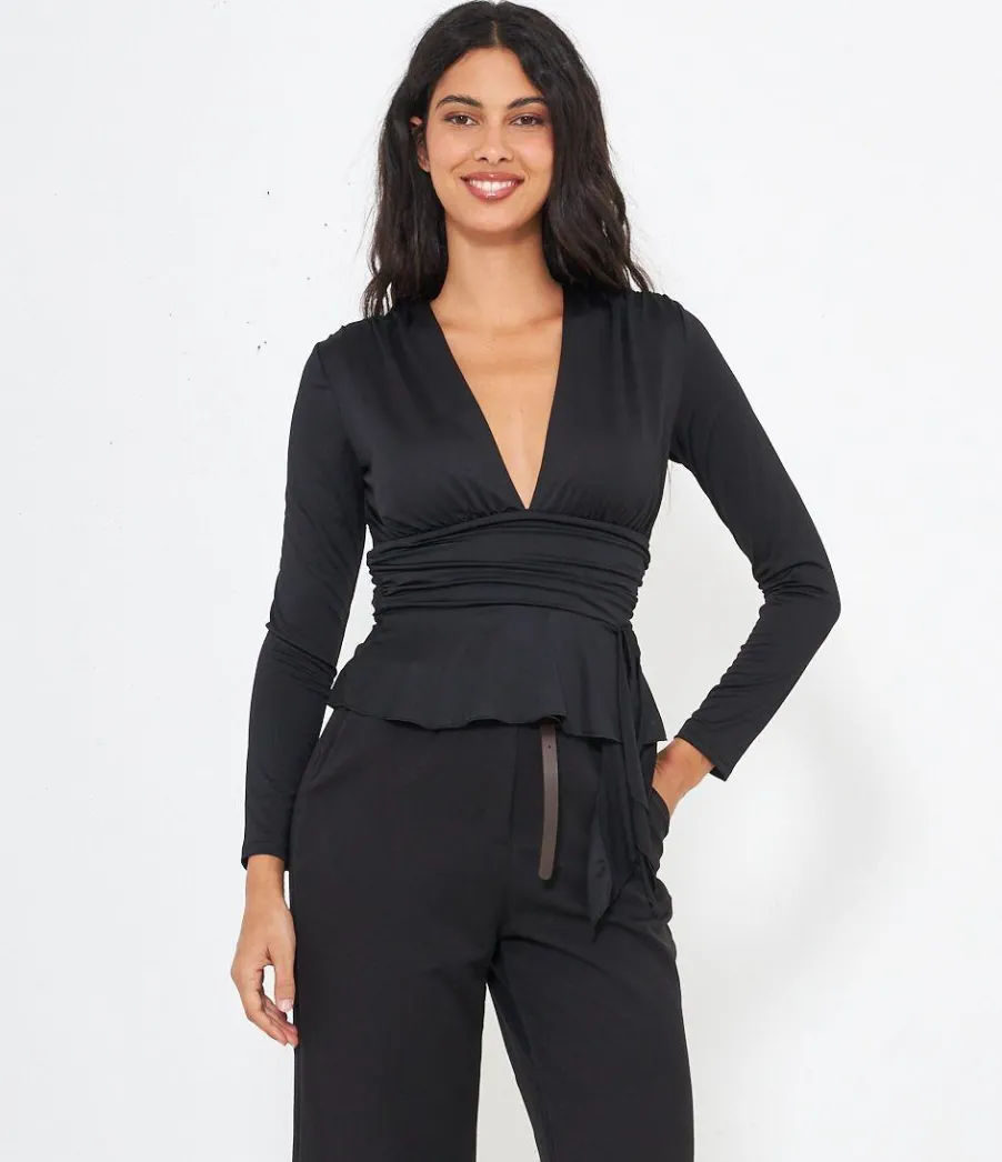 Zuiki Maglia scollo a V Clearance