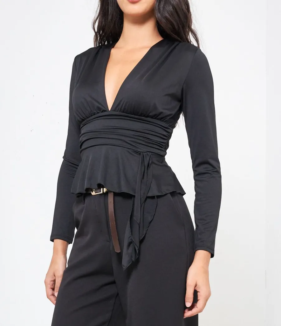 Zuiki Maglia scollo a V Clearance