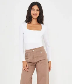 Zuiki Maglia scollo quadrato Best