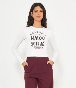 Zuiki Maglia 'Stranger Things' Panna Sale