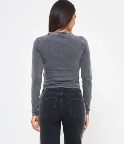 Zuiki Maglia 'Wednesday' Piombo