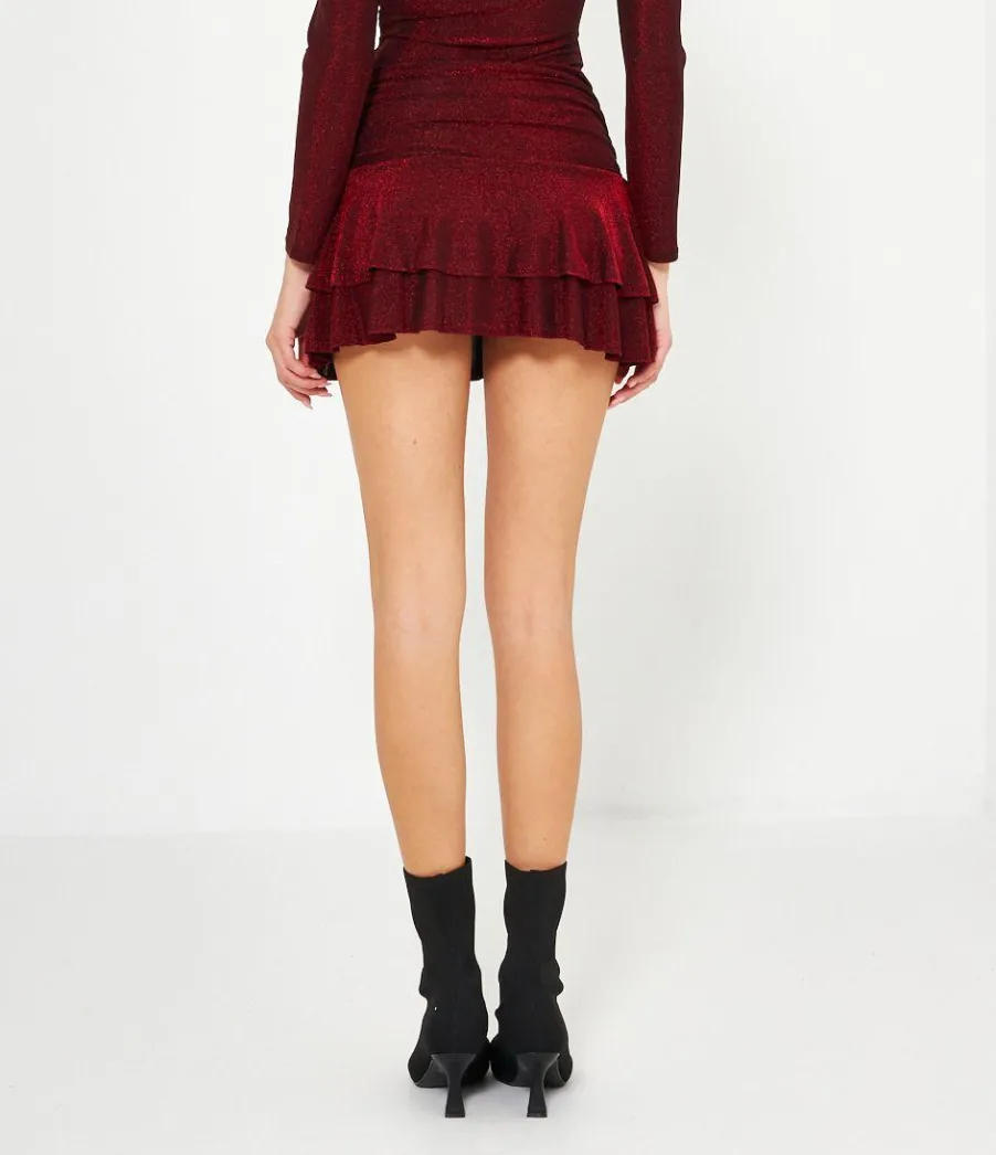 Zuiki Minigonna lurex Clearance