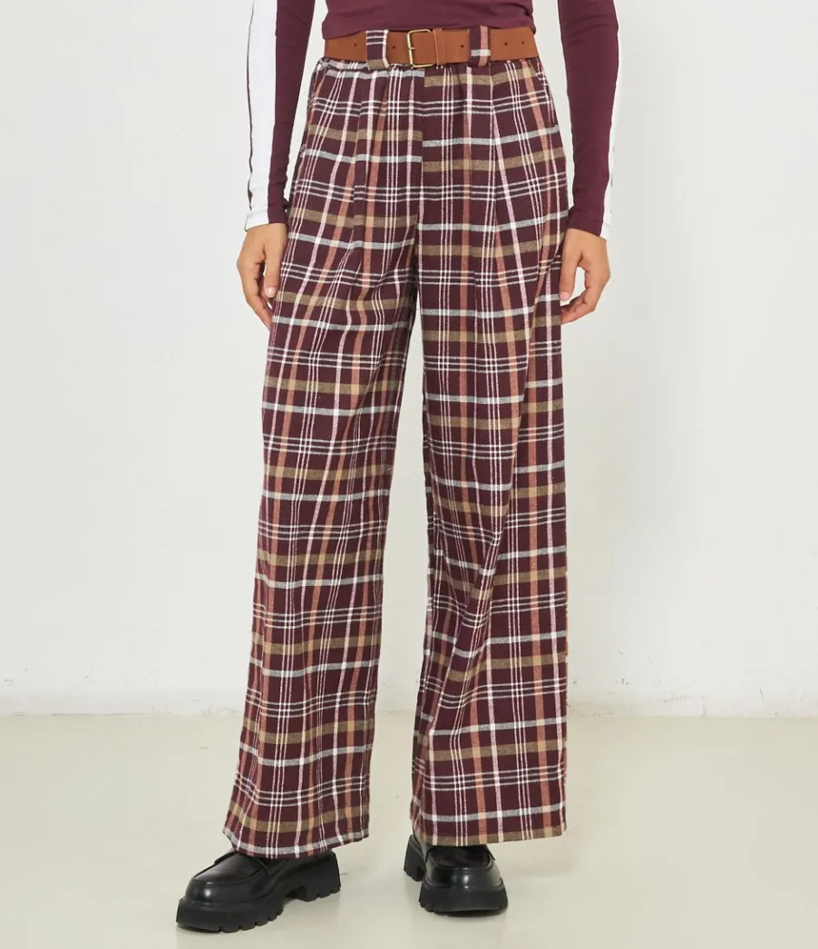 Zuiki Pantaloni a quadri Best