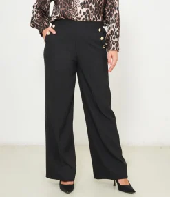 Zuiki Pantaloni con bottoni Hot
