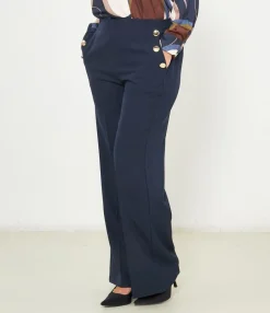 Zuiki Pantaloni con bottoni Hot