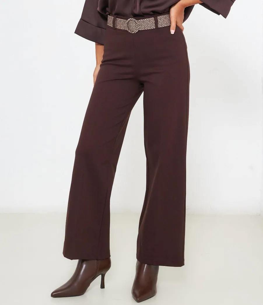 Zuiki Pantaloni con cintura