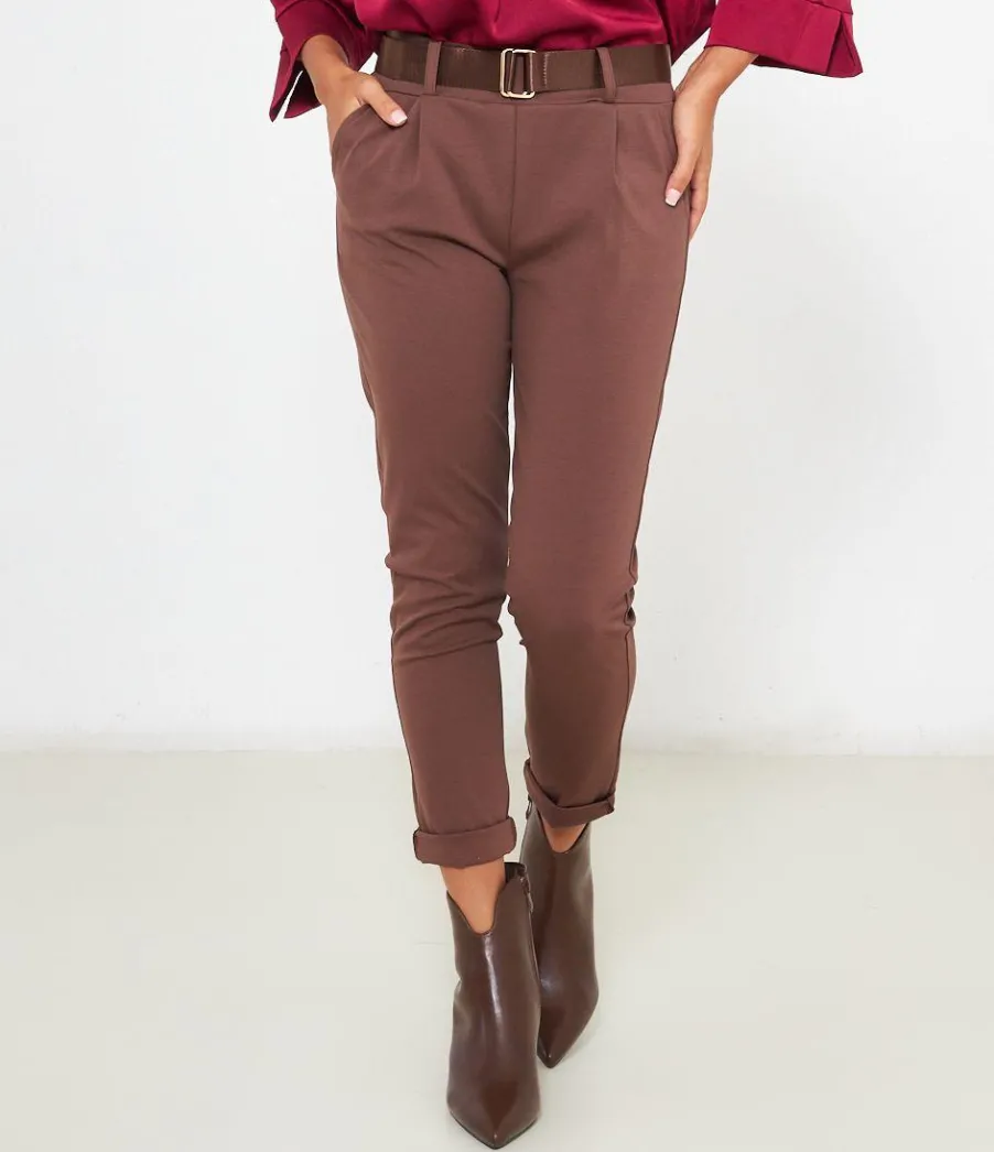 Zuiki Pantaloni con risvolti Outlet