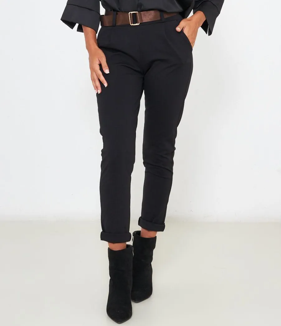 Zuiki Pantaloni con risvolti Outlet