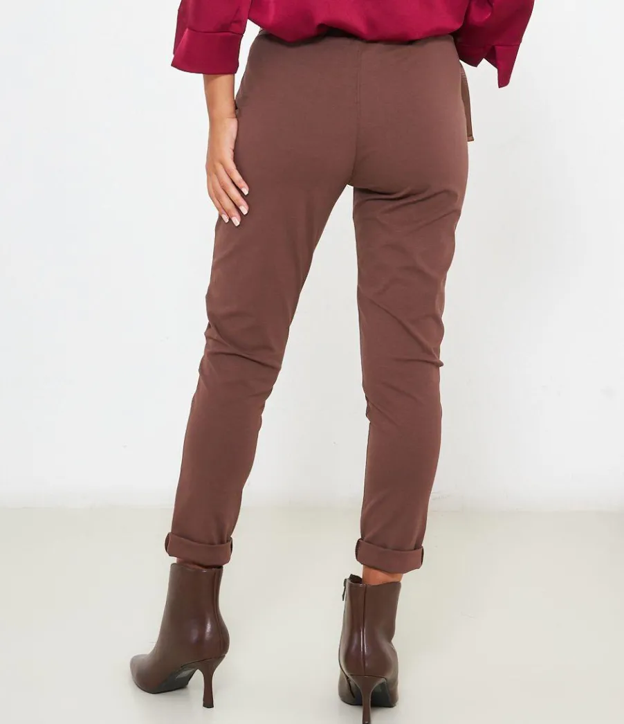 Zuiki Pantaloni con risvolti Outlet