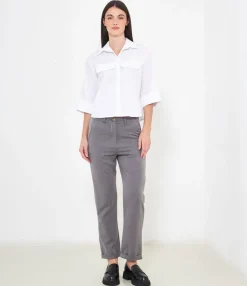 Zuiki Pantaloni con risvolti Outlet