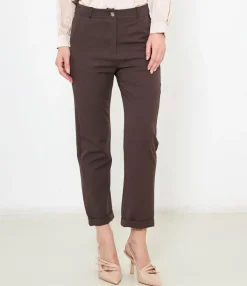 Zuiki Pantaloni con risvolti Outlet