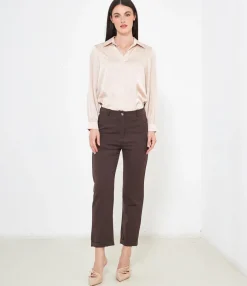 Zuiki Pantaloni con risvolti Outlet