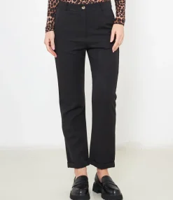 Zuiki Pantaloni con risvolti Outlet