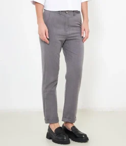 Zuiki Pantaloni con risvolti Outlet