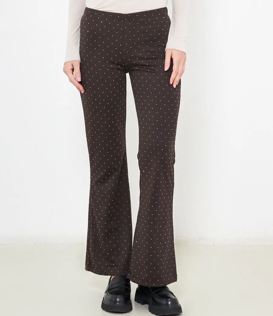 Zuiki Pantaloni con strass Clearance