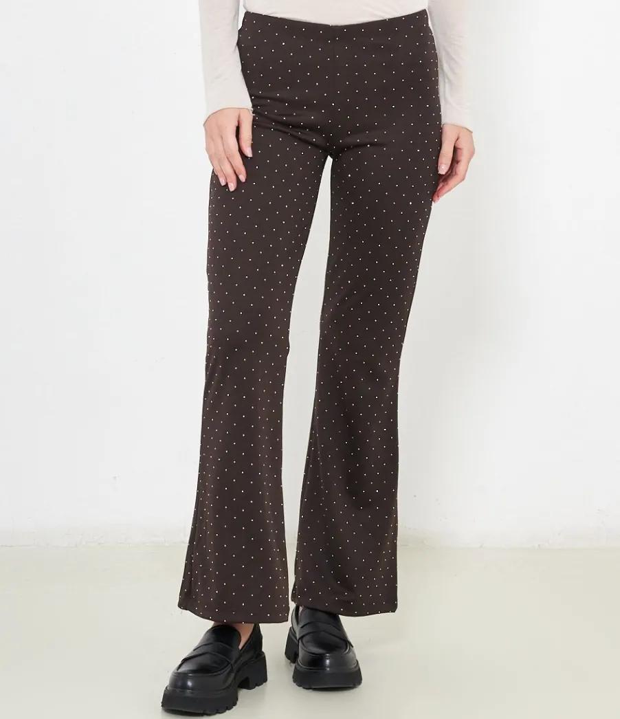 Zuiki Pantaloni con strass Clearance