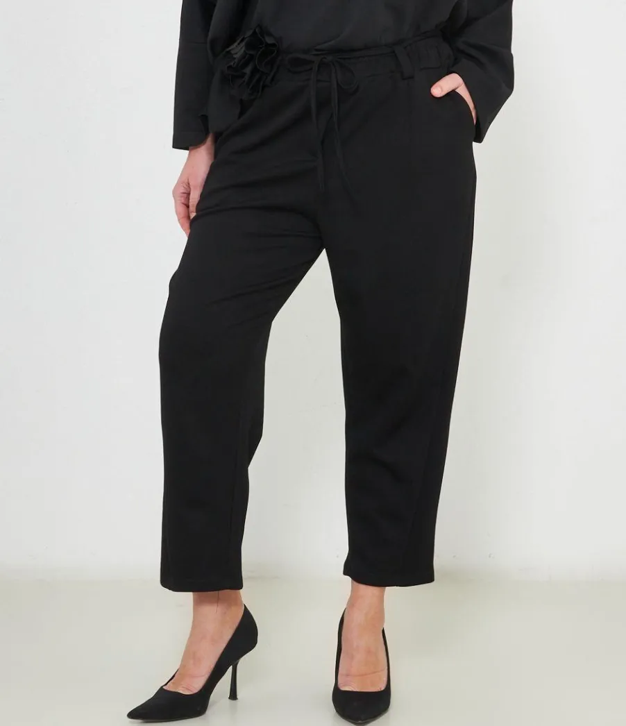 Zuiki Pantaloni dettaglio fiore New