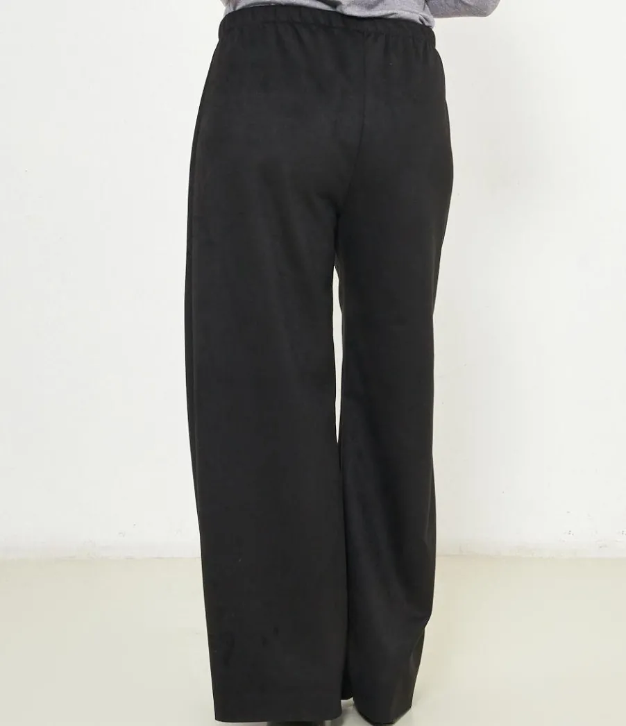 Zuiki Pantaloni effetto camoscio Discount