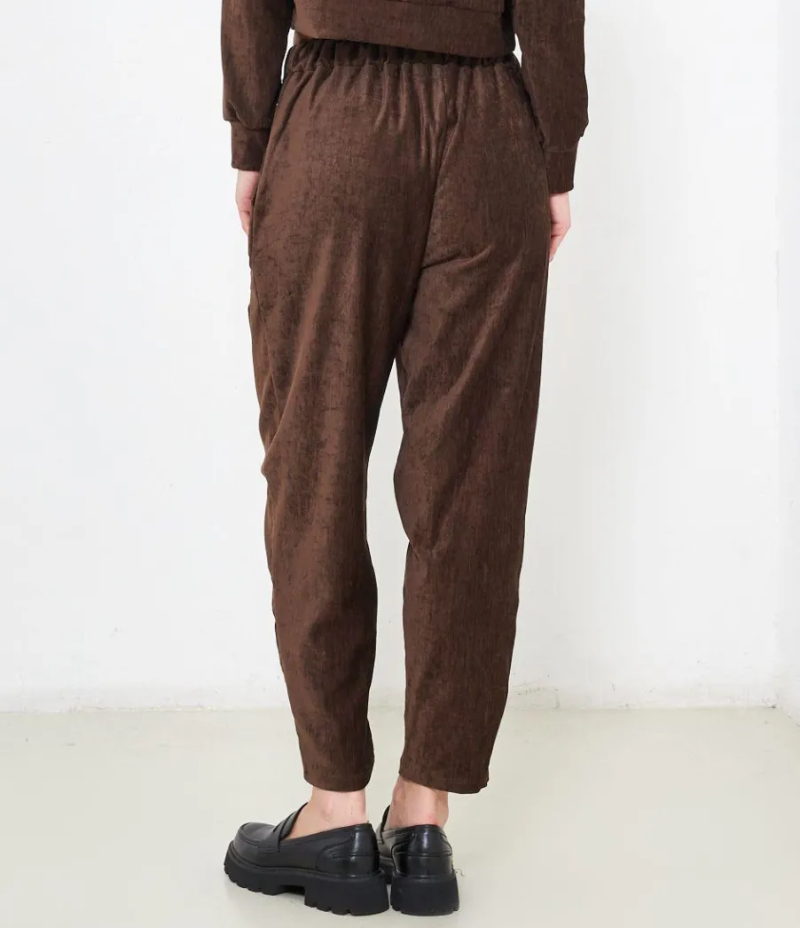 Zuiki Pantaloni effetto camoscio Outlet