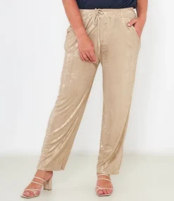 Zuiki Pantaloni effetto laminato Hot