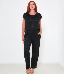 Zuiki Pantaloni effetto laminato Hot