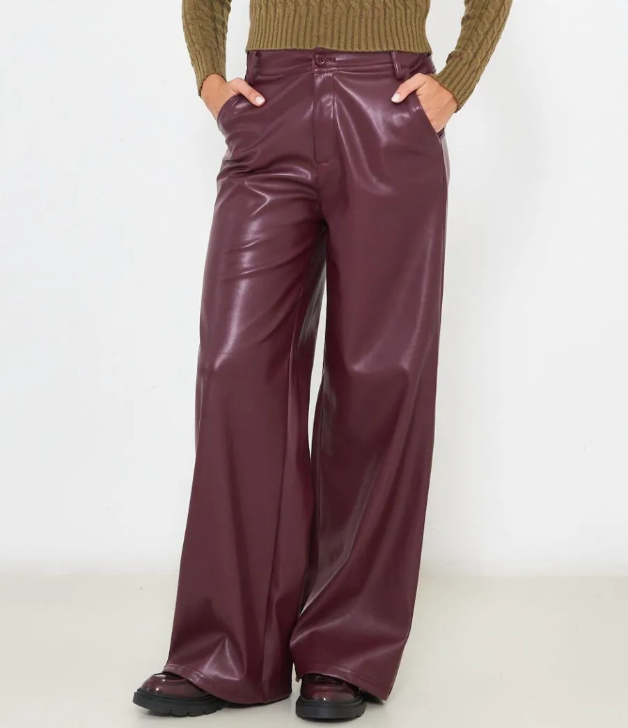 Zuiki Pantaloni effetto pelle Outlet