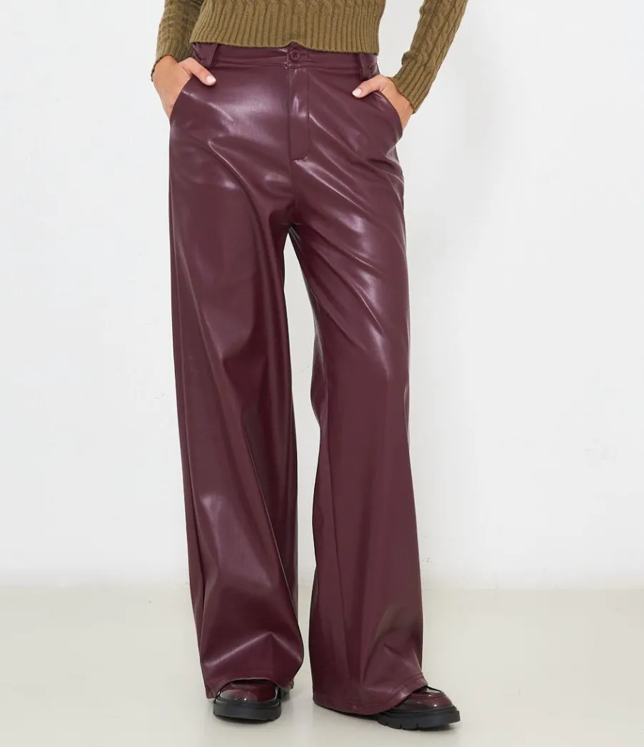 Zuiki Pantaloni effetto pelle Outlet