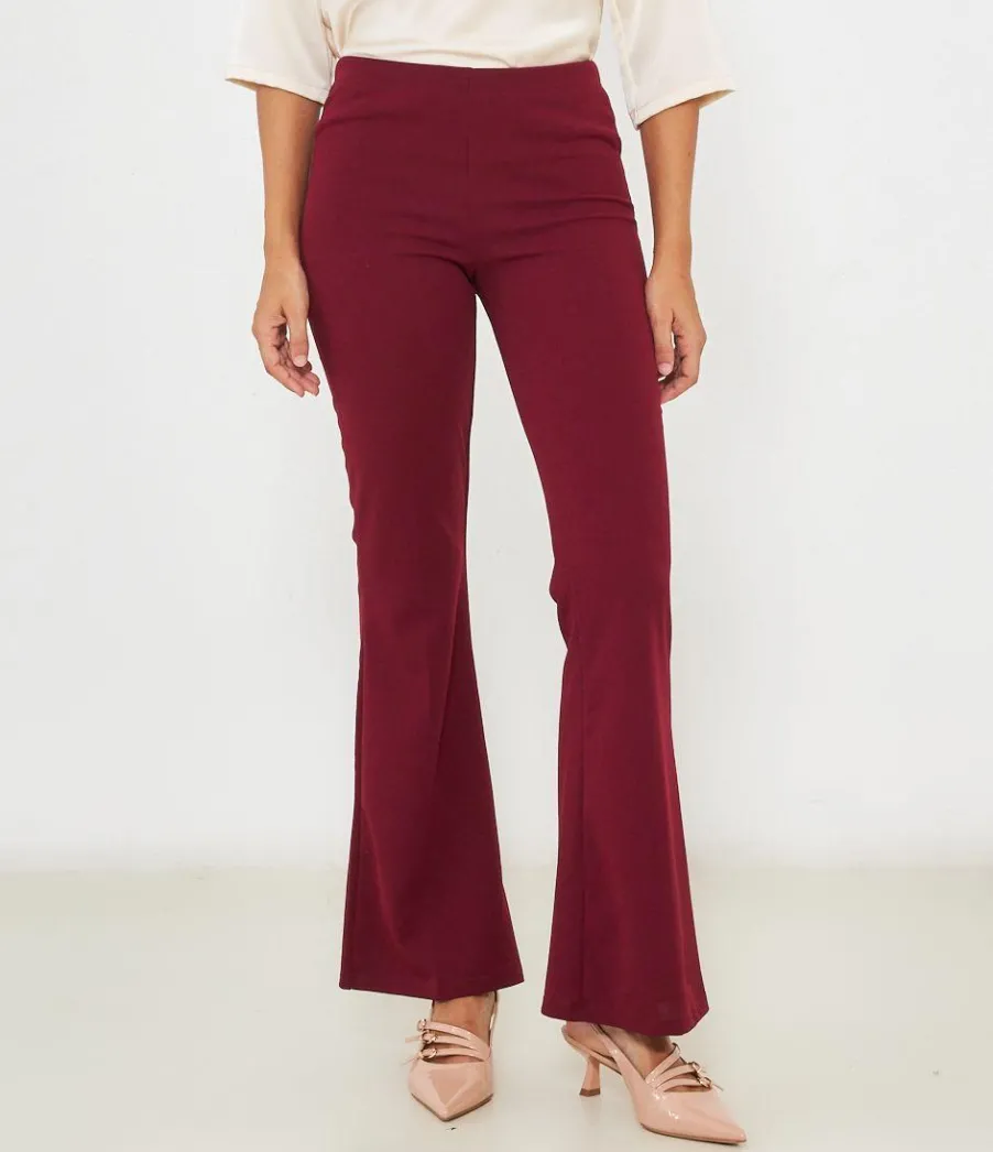 Zuiki Pantaloni flare Discount