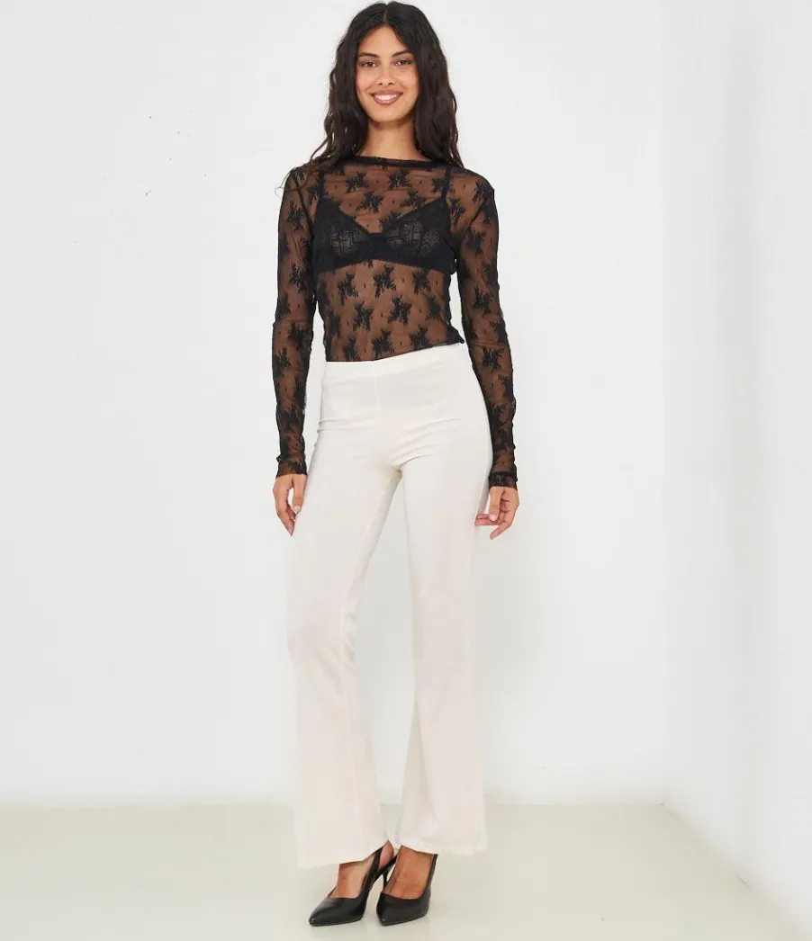 Zuiki Pantaloni flare Discount