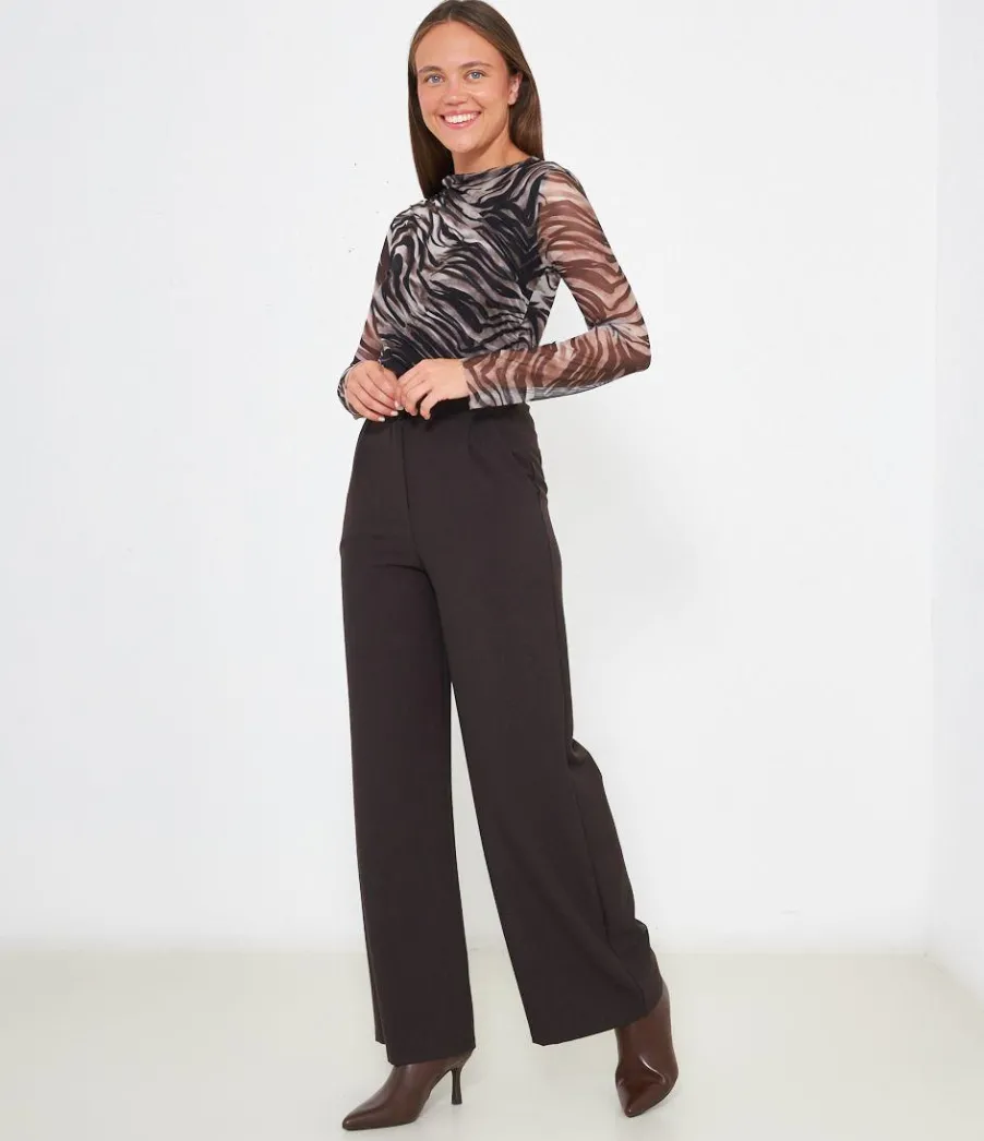 Zuiki Pantaloni palazzo Sale