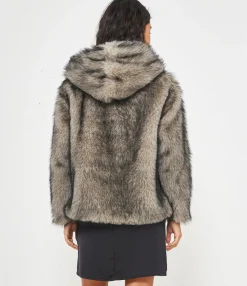 Zuiki Pelliccia con cappuccio Outlet
