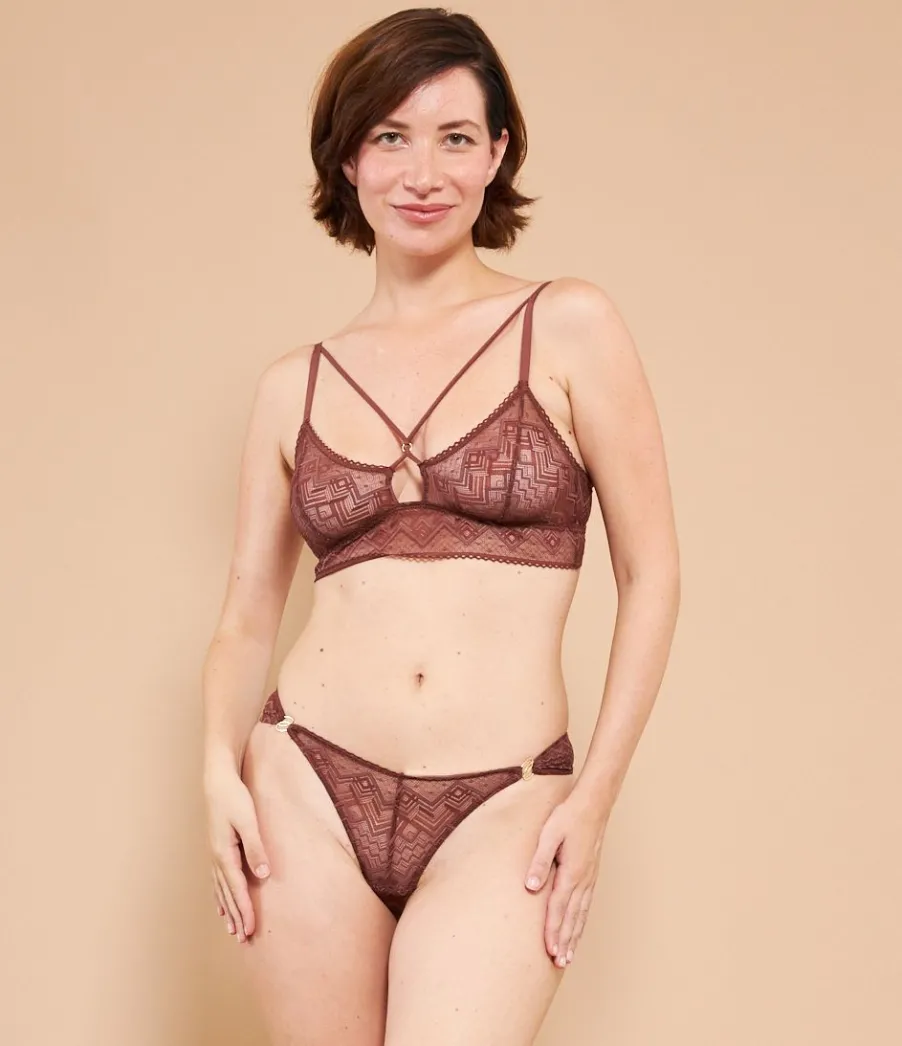 Zuiki Reggiseno Bralette in pizzo Best