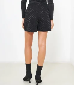 Zuiki Shorts con strass New