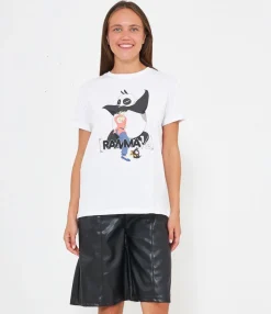 Zuiki T- shirt 'Ranma 1/2' Bianco Clearance