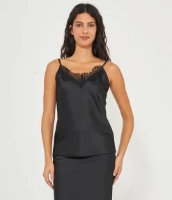 Zuiki Top raso e pizzo Online