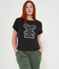 Zuiki T-shirt con strass