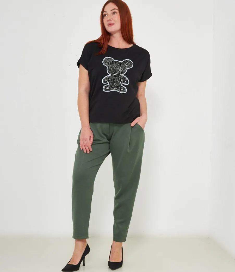 Zuiki T-shirt con strass