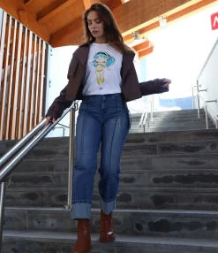 Zuiki T-shirt 'Lamù' Bianco Discount